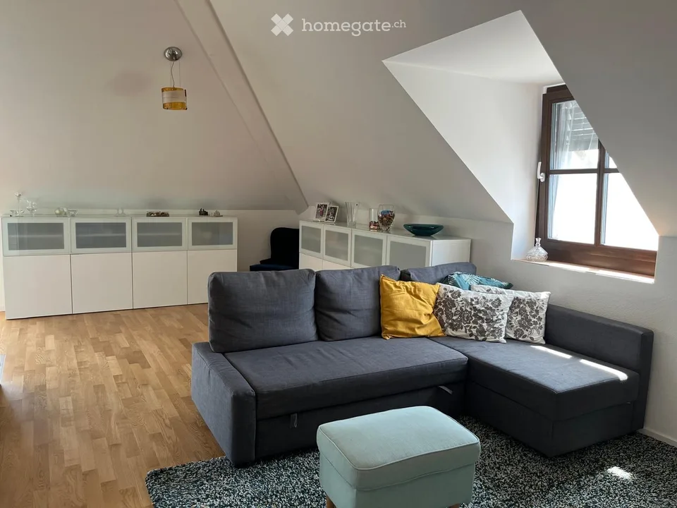 Mansarda con vista lago sul quai di Versoix – 6 locali, terrazza, box, panoramica e centrale