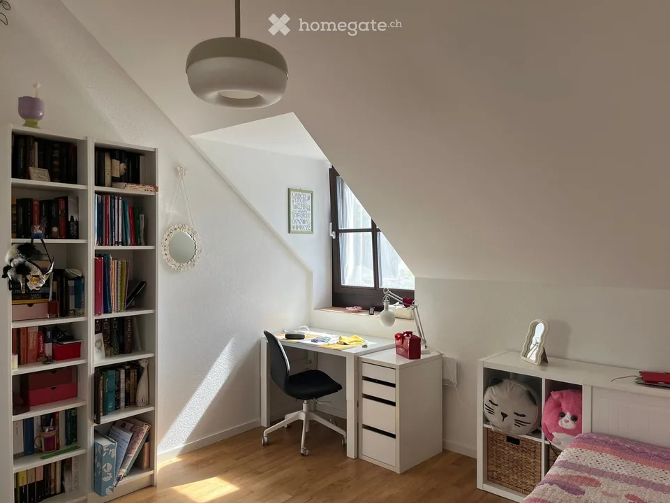 Mansarda con vista lago sul quai di Versoix – 6 locali, terrazza, box, panoramica e centrale