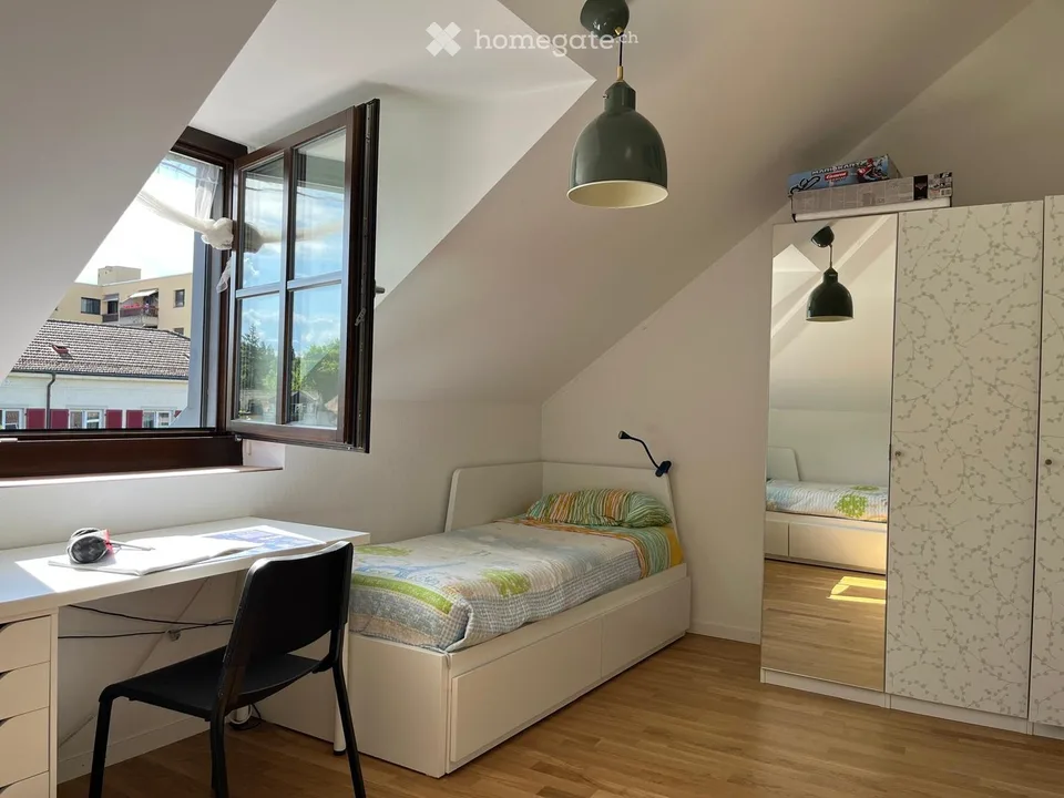 Mansarda con vista lago sul quai di Versoix – 6 locali, terrazza, box, panoramica e centrale
