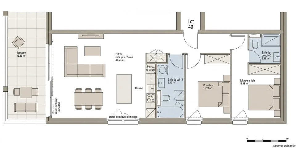 Magnificent 3.5 rooms new Smart Home, electric vehicle charging station