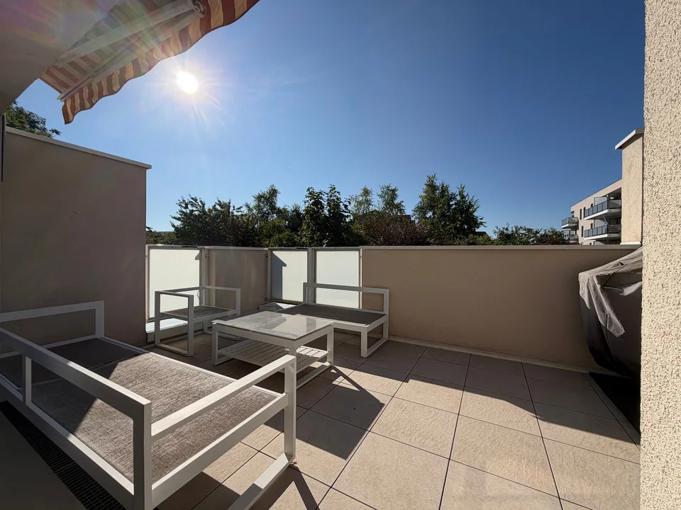 Duplex 93m2 con vista libera, 2 terrazze e doppio garage