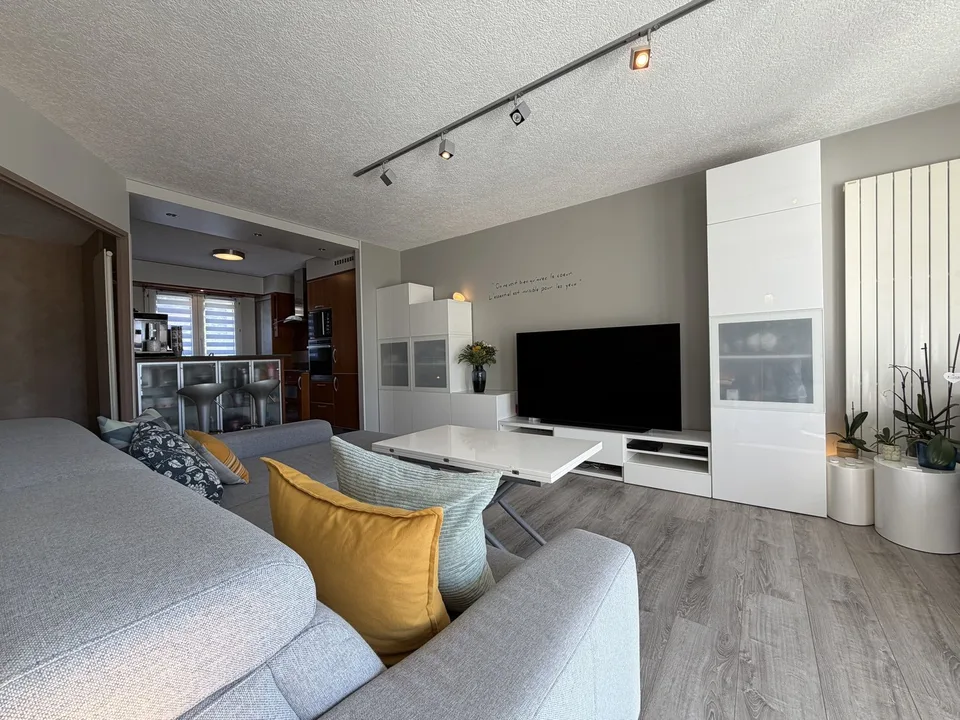 Duplex 93m2 con vista libera, 2 terrazze e doppio garage