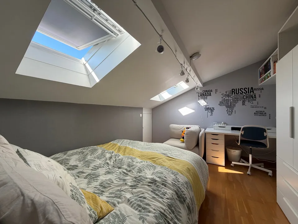 Duplex 93m2 con vista libera, 2 terrazze e doppio garage