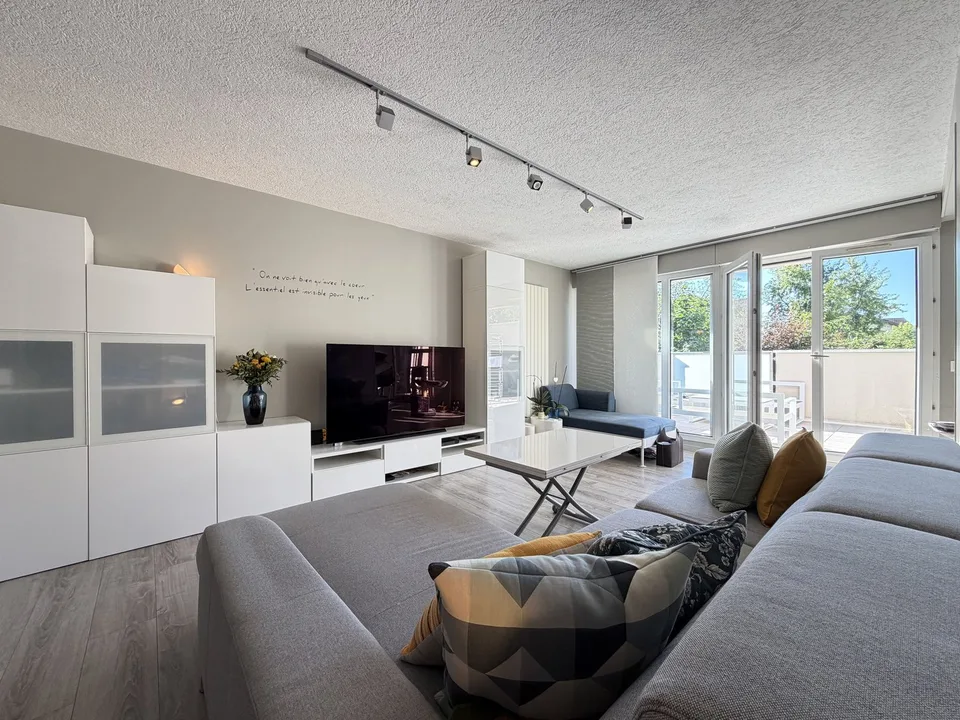 Duplex 93m2 avec vue dégagée, 2 terrasses et double garage