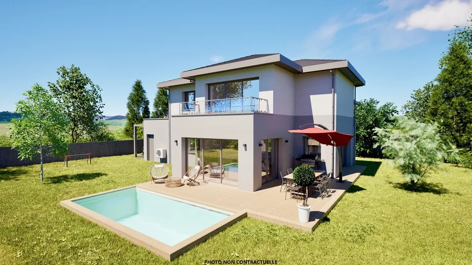 Maison de 130 m² 4 chambres terrain de 636 m²