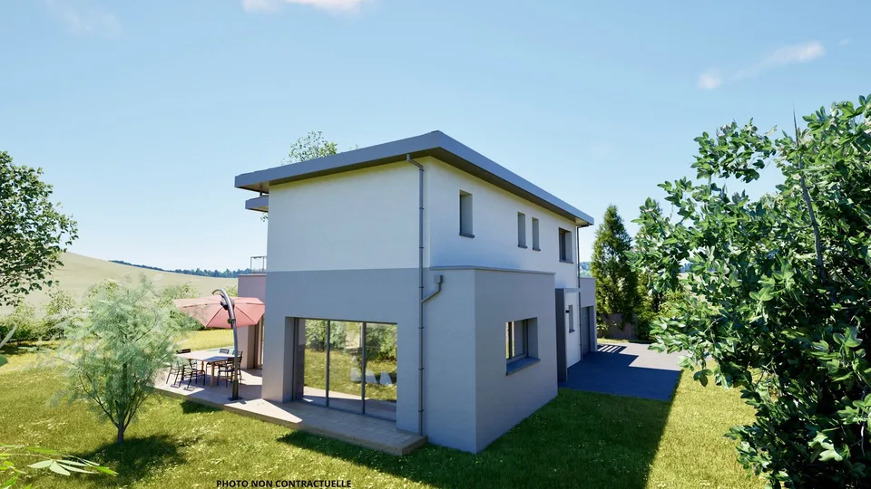 Haus mit 130 m², 4 Schlafzimmern, Grundstück von 636 m²