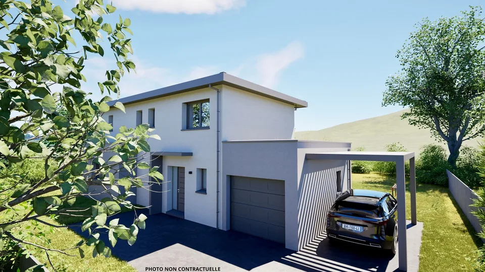Haus mit 130 m², 4 Schlafzimmern, Grundstück von 636 m²