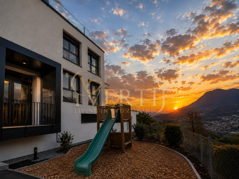 UN SOGNO SU MISURA A CANOBBIO: DUPLEX CON GIARDINO PRIVATO