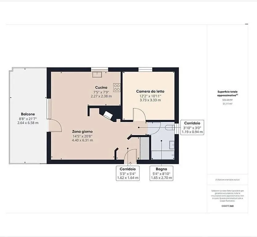 Spacious 2.5-room apartment in Pregassona