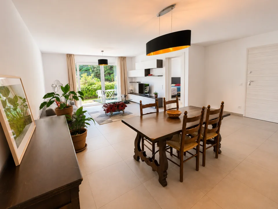 Accattivante appartamento con giardino da 2,5 locali a Manno - comfort abitativo moderno