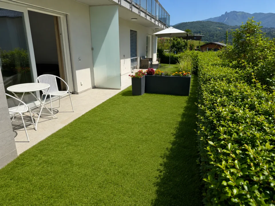 Accattivante appartamento con giardino da 2,5 locali a Manno - comfort abitativo moderno