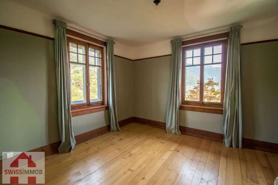 Magnifique appartement de 3 pièces avec jardin et vue !