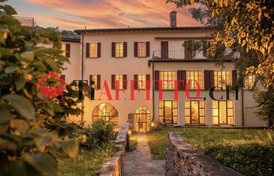ENORMES LOFT MIT TERRASSE UND BURGENBlick IN BELLINZONA
