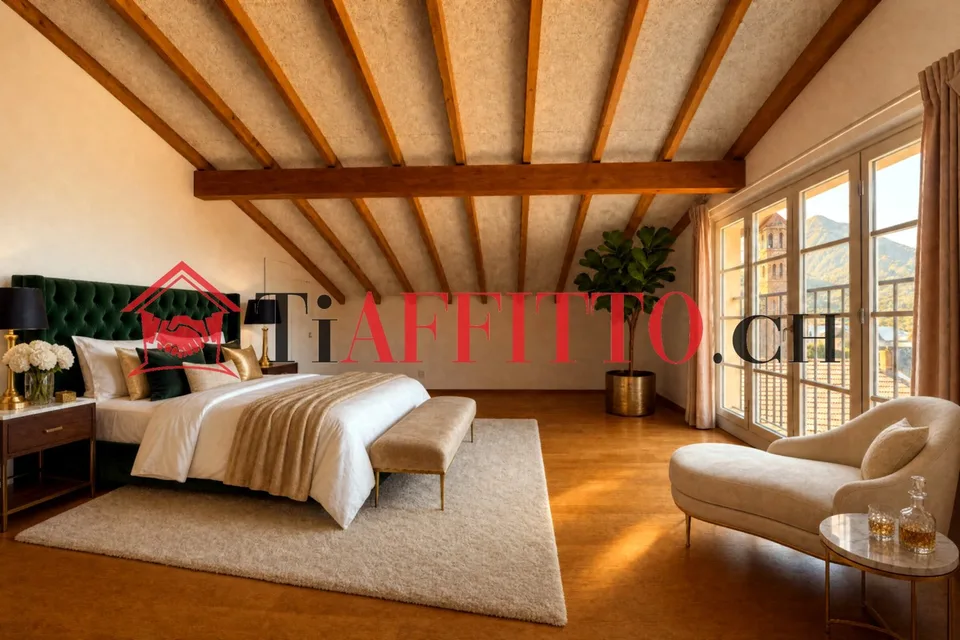 ENORMES LOFT MIT TERRASSE UND BURGENBlick IN BELLINZONA