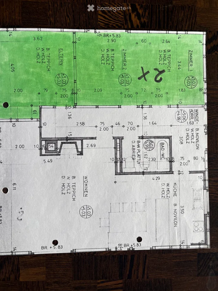 Charmante 4.5-Zimmer-Dachwohnung in Schwarzsee