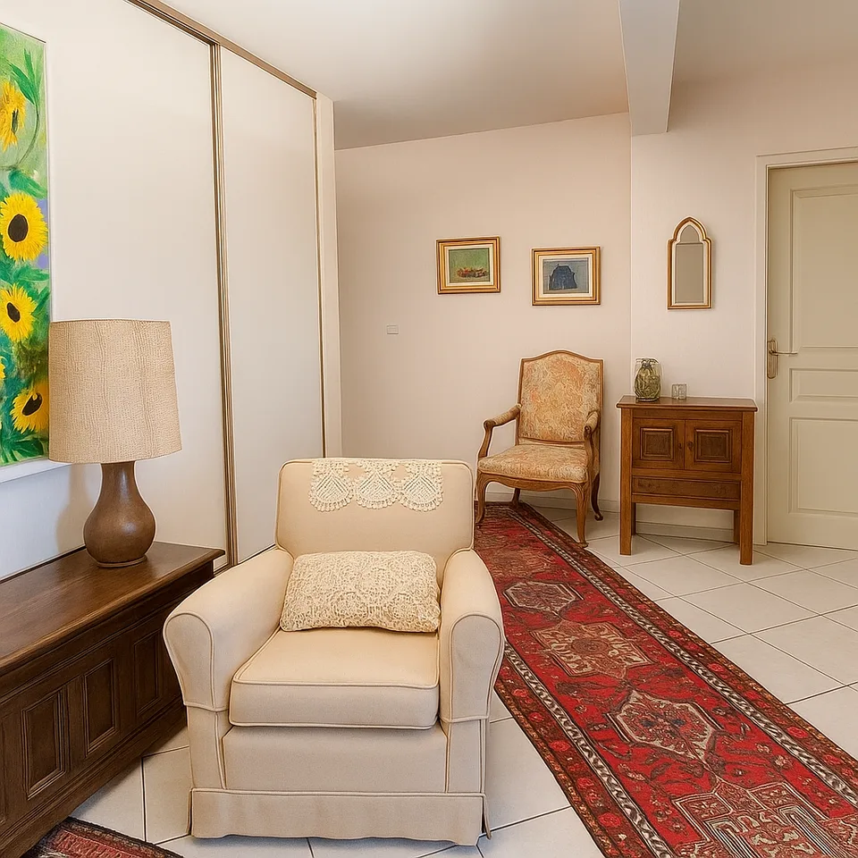 For sale 4-room apartment with 143 m² and garage Quiet residence close to city center