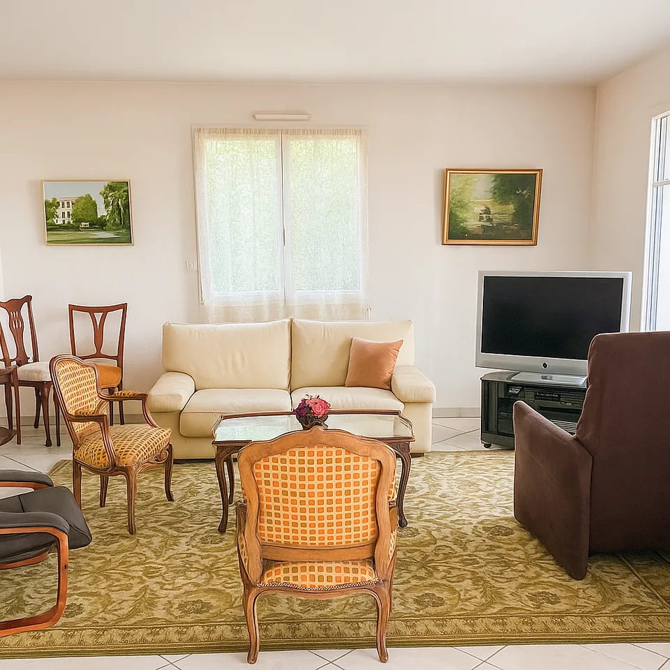 For sale 4-room apartment with 143 m² and garage Quiet residence close to city center