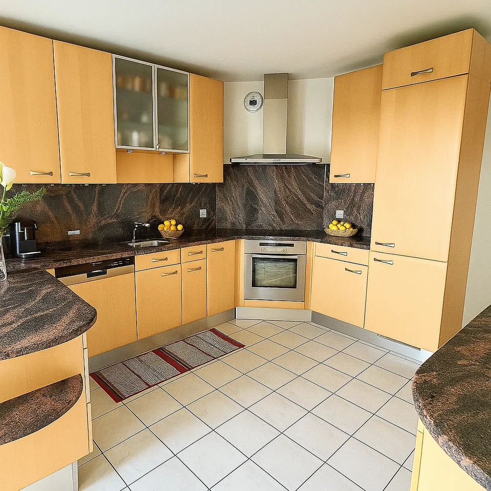 For sale 4-room apartment with 143 m² and garage Quiet residence close to city center
