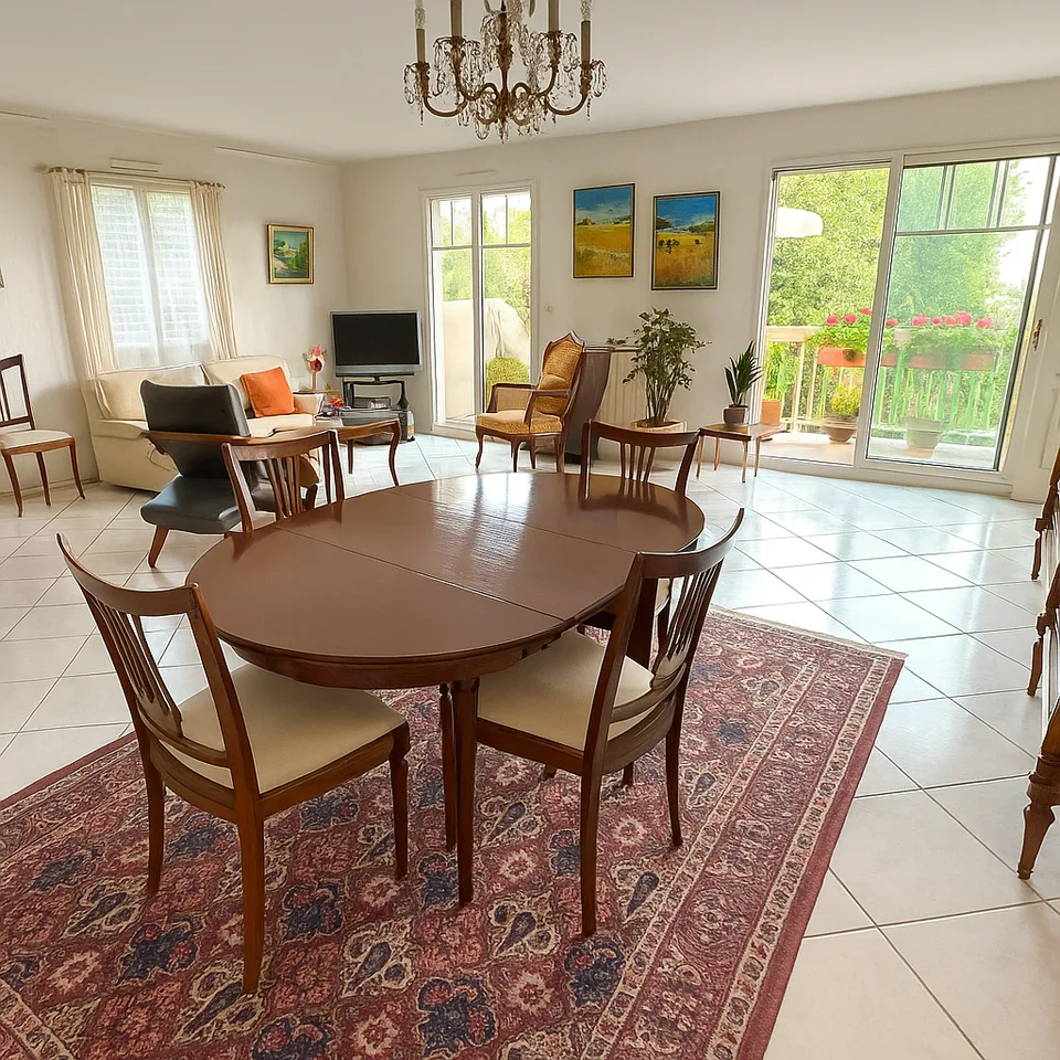 For sale 4-room apartment with 143 m² and garage Quiet residence close to city center