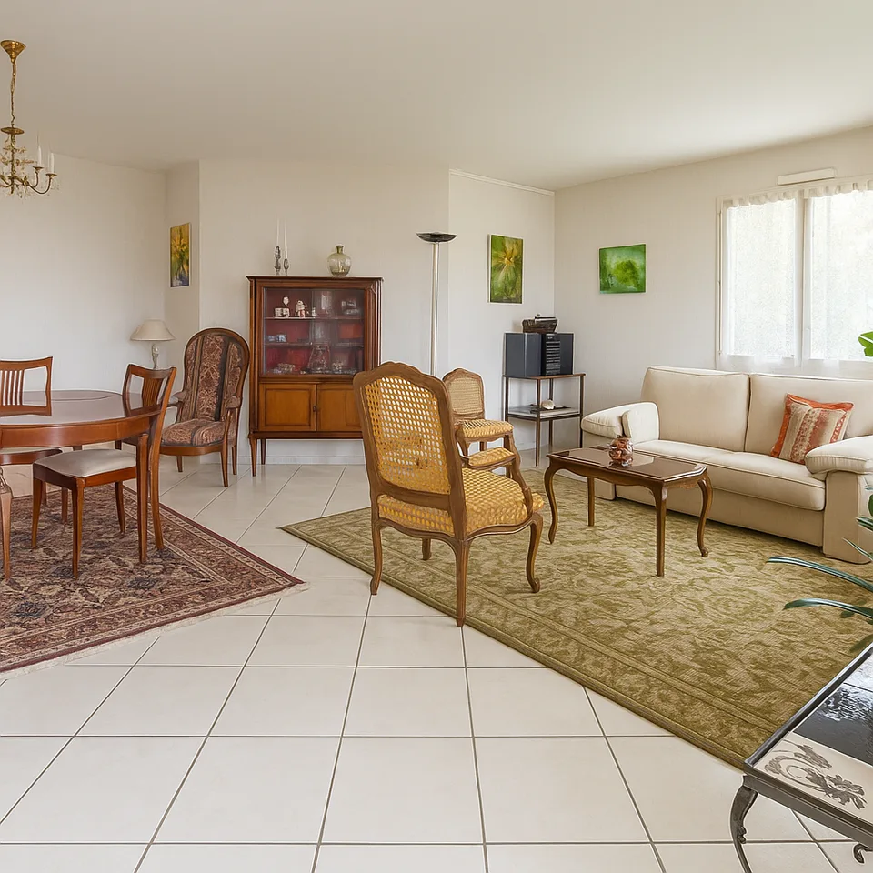 For sale 4-room apartment with 143 m² and garage Quiet residence close to city center