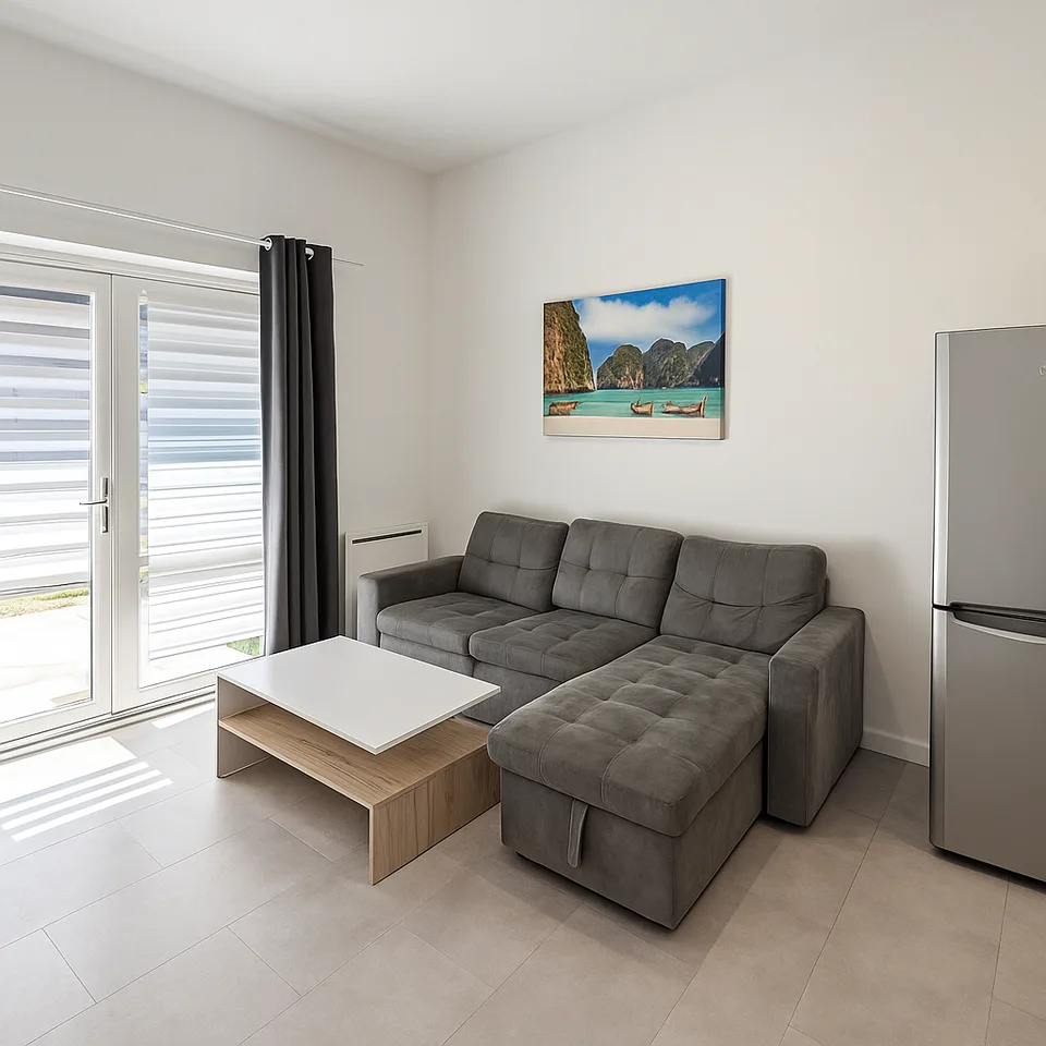 PERON Apartment T4 mit Terrasse, Garten und 2 Parkplätzen