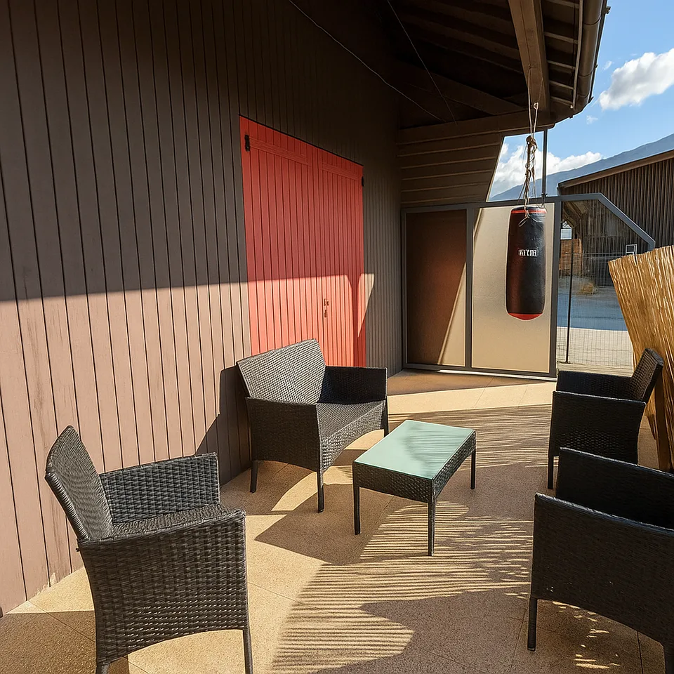 PERON Apartment T4 mit Terrasse, Garten und 2 Parkplätzen