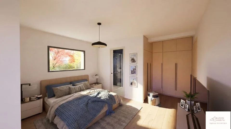 Prévessin-Moëns : Villa T5 Contemporaine (126 m²)   Toiture Terrasse   Terrain 835 m²