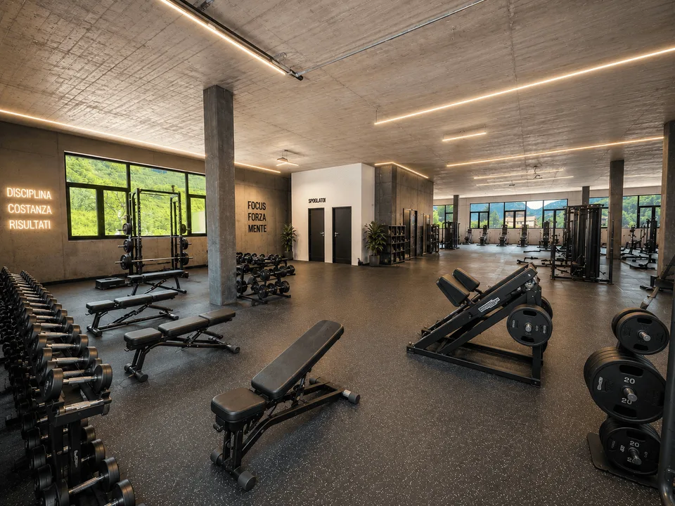 NOUVEAU bâtiment commercial de 2670 m² à Vacallo