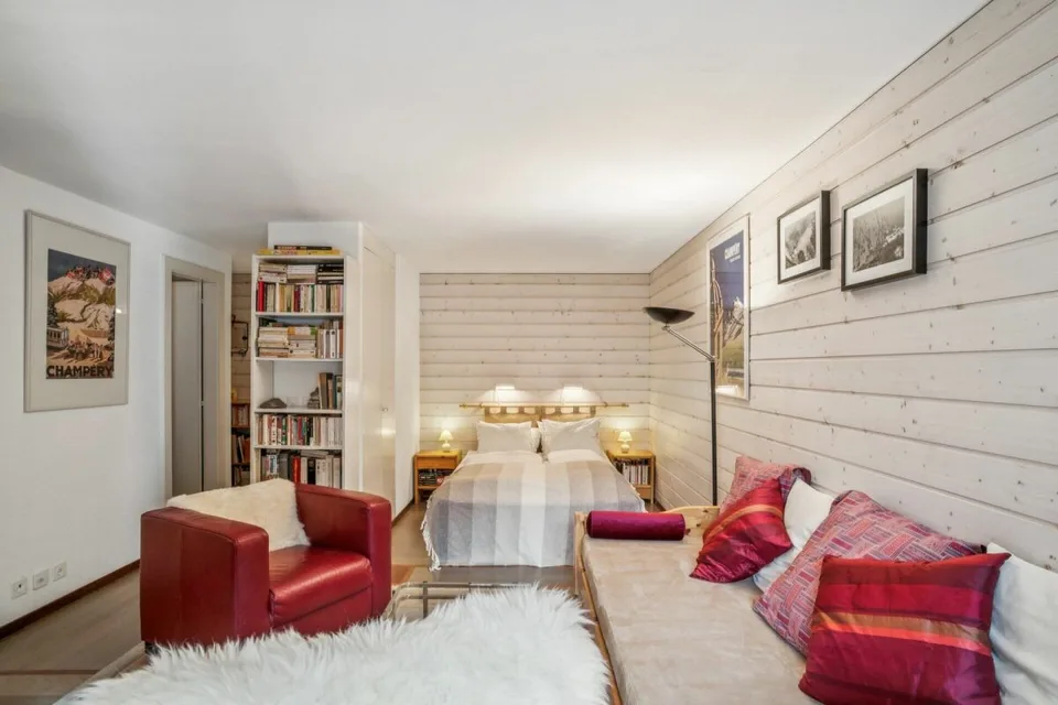Set of 2 apartments (3.5 rooms + studio) in Champéry