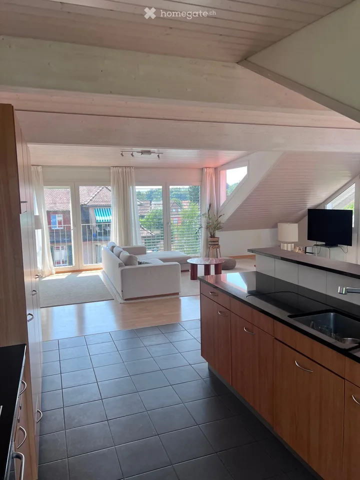 Helle Dachwohnung