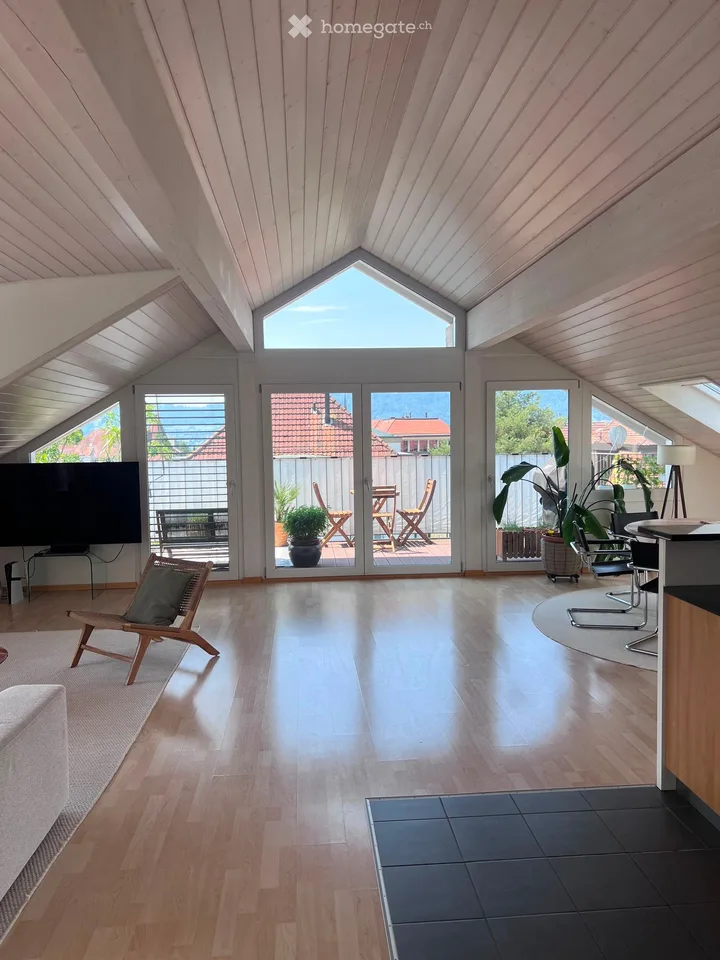 Helle Dachwohnung