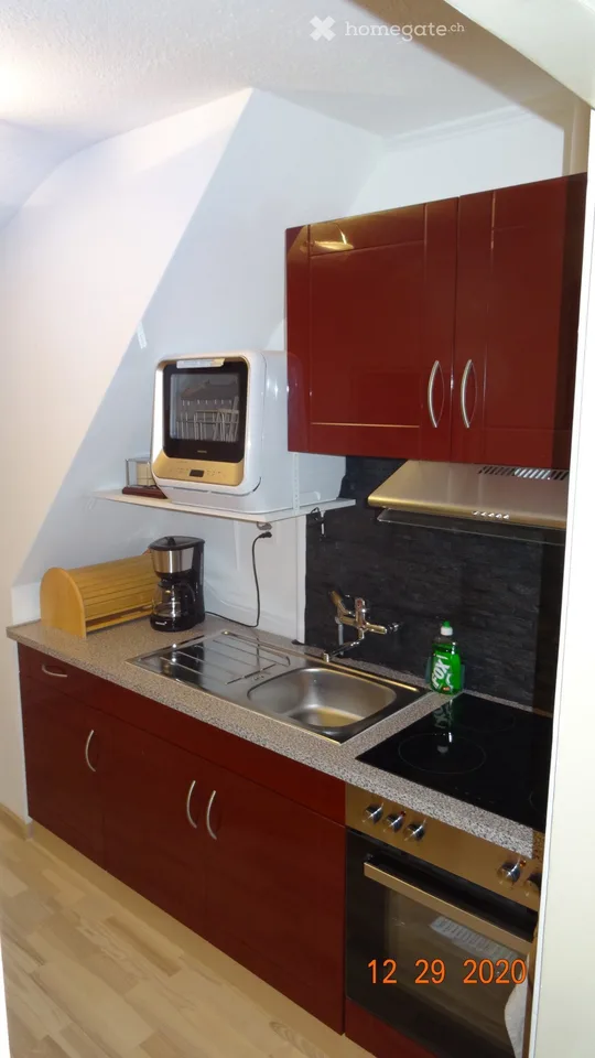 möbilierte 2 1/2 Zimmer Dachwohnung