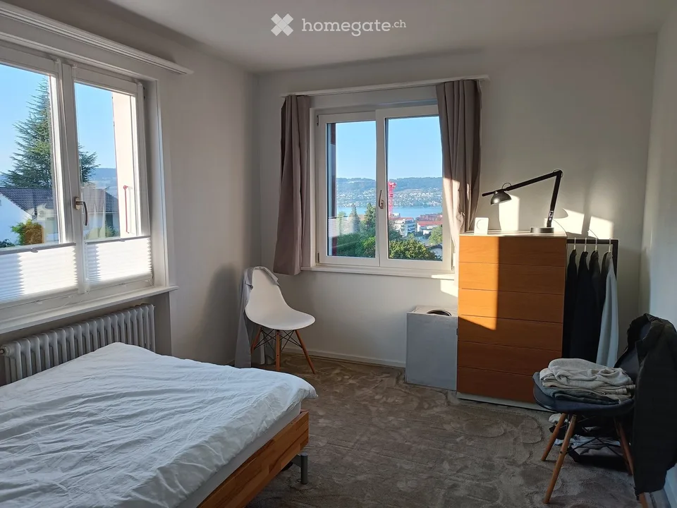 Attraktive 2.5-Zimmer-Wohnung mit Seesicht und sonnigem Balkon