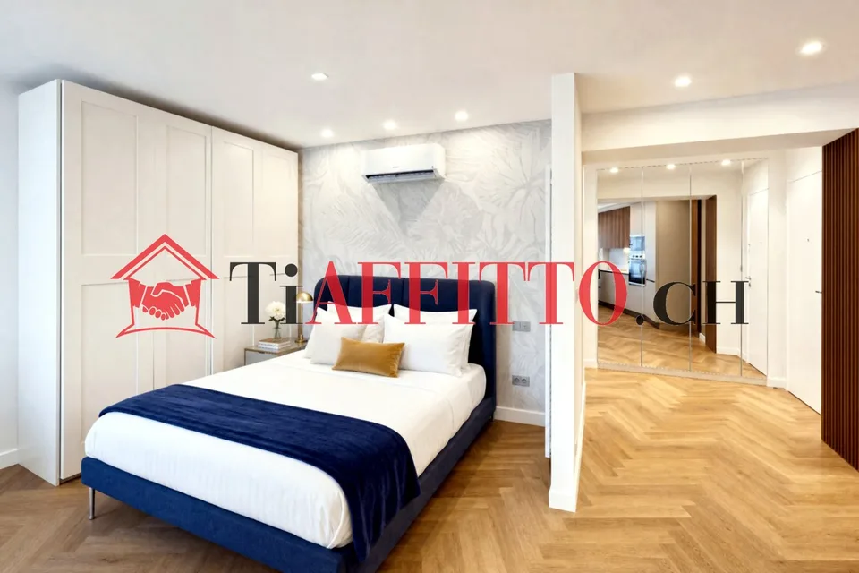 LUXUS-LOFT MIT EINRICHTUNG IM HERZEN VON LUGANO