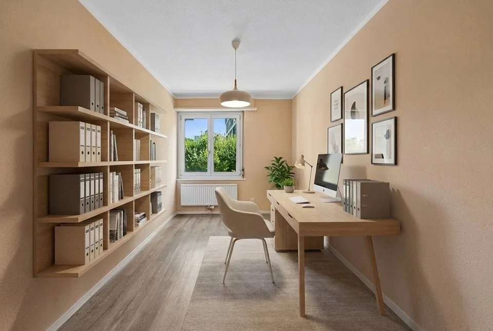 Grosszügige 3.5-Zimmer-Wohnung mit sonnigem Sitzplatz in ruhiger Lage in Zürich-Seebach