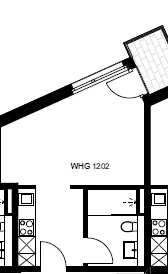 Moderne 1.5-Zimmer-Neubauwohnung mit Balkon in Zürich-Affoltern