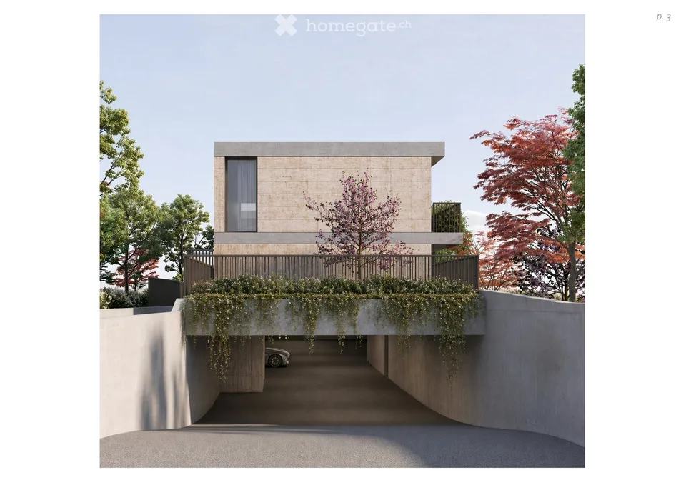 Nuova villa a schiera di 5.5 locali a Canobbio – Vista panoramica sul golfo di Lugano