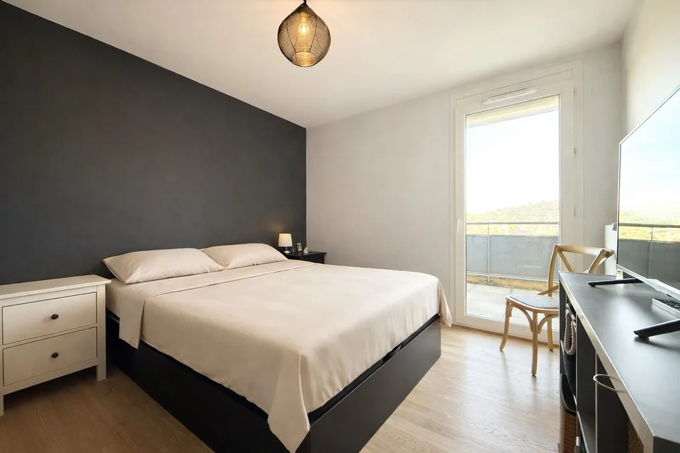 Appartement T3 en attique avec terrasse exceptionnelle à Vetraz Monthoux