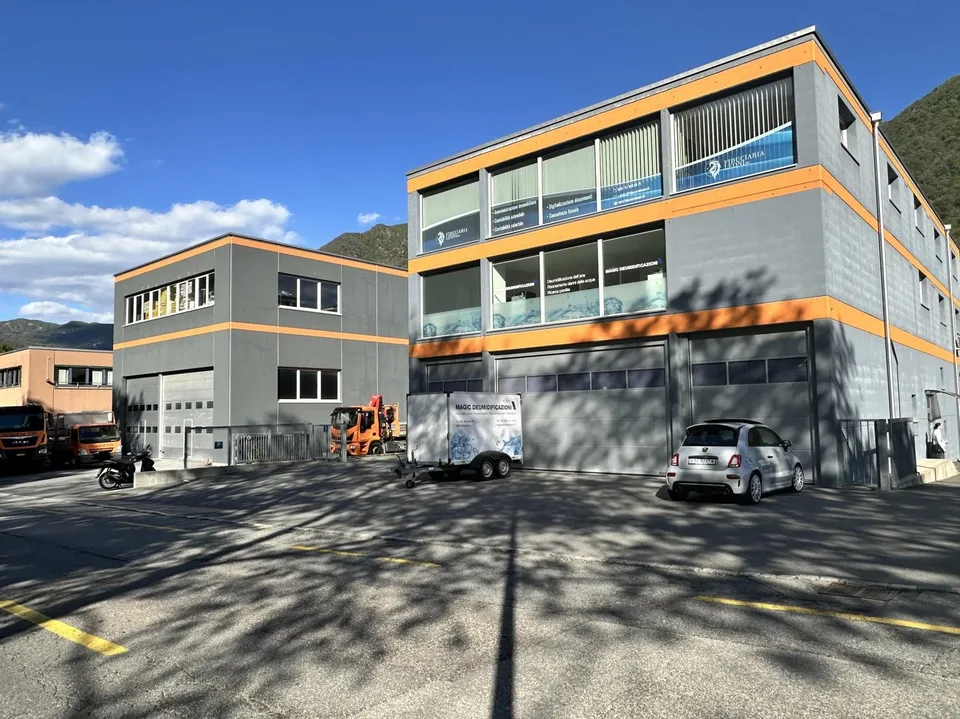2 new administrative and artisanal buildings in Mezzovico