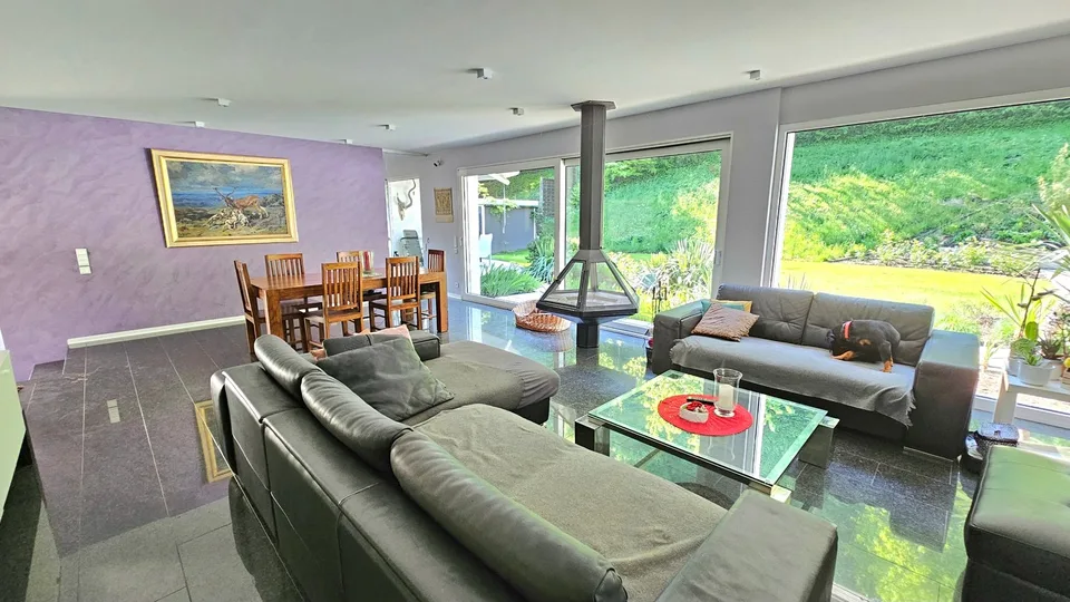 Traumhaftes Architektenvilla mit Pool in Ferrette