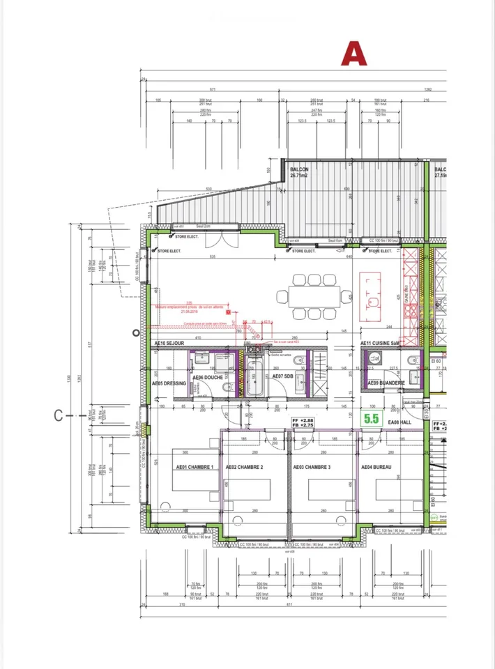 Prächtige 5 1/2 Zimmer Wohnung in Corpataux