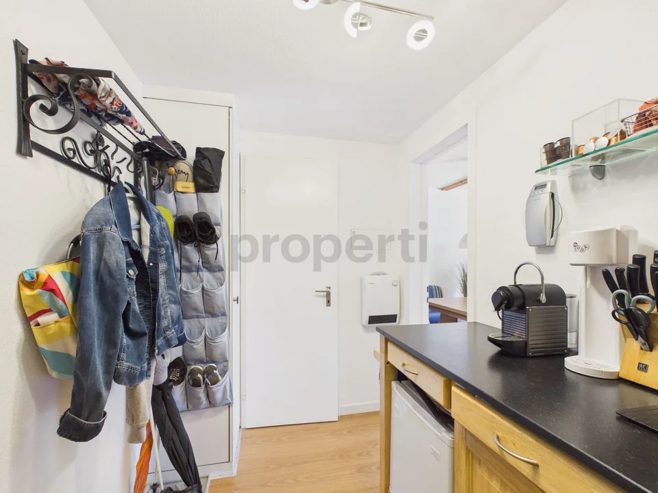 Sunny terrace and exclusive access to pool and sports facilities