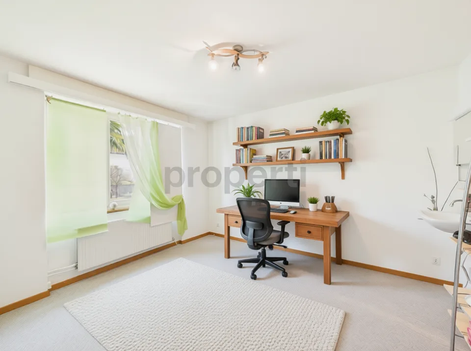 4.5-Zi.-Einfamilienhaus | Balkon, Doppelgarage und top Lage in Safnern