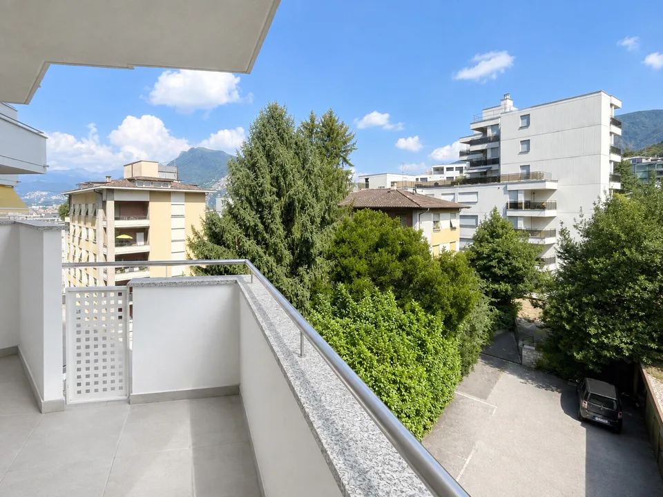 Moderne 2.5-Zimmer-Wohnung mit komfortabler Terrasse in Paradiso