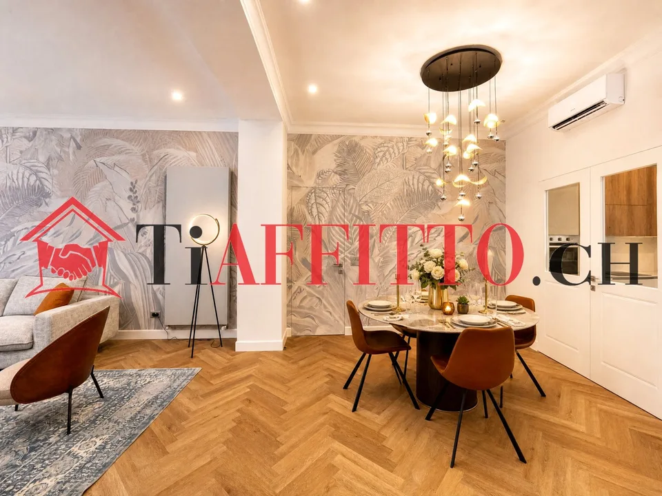 Ein Traum namens Lugano, 3.5 Zimmer, möbliert, im Zentrum