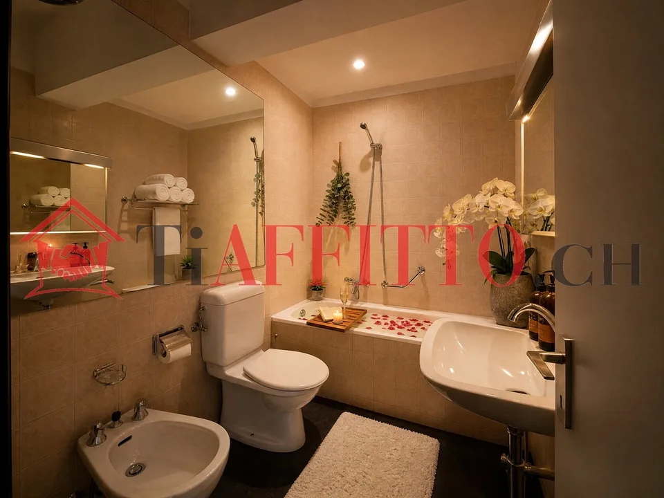 2.5 Rooms in Cassarate by the Lake