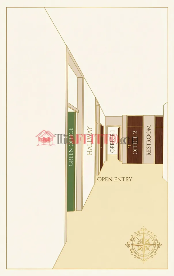PRESTIGIOUS OFFICE COMPLETELY RENOVATED