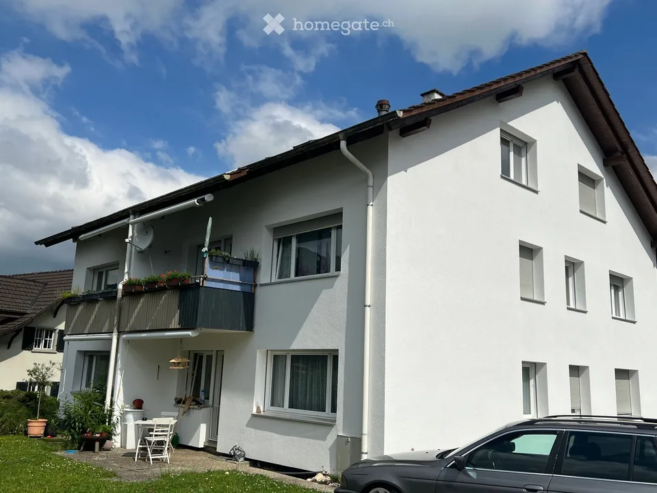 Charmante 3.5-Zimmer-Wohnung im EG mit Gartensitzplatz in Mümliswil