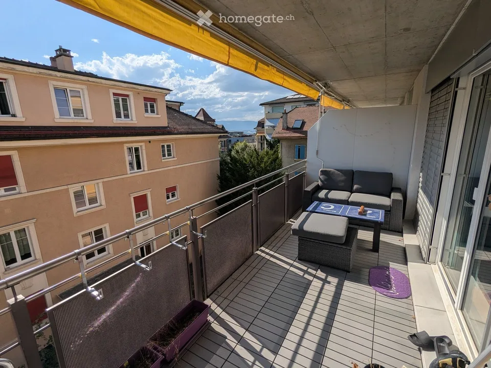 Charmant appartement de 3 pièces avec balcon à Lausanne