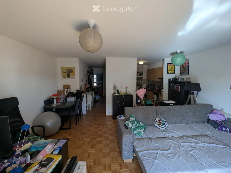 Charmanter 3-Zimmer-Wohnung mit Balkon in Lausanne